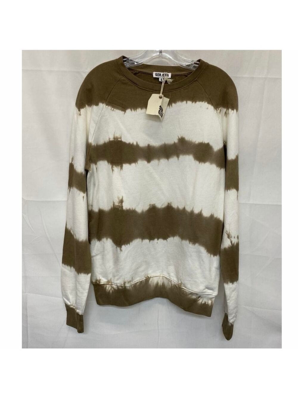 Seroya Women’s S Crew Neck Sweatshirt Tie Dye
